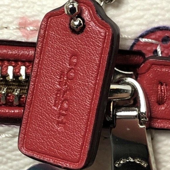 COACH 2 PIECE SET Ladybug Micro Rowan & Bag Charm - Picture 13 of 16